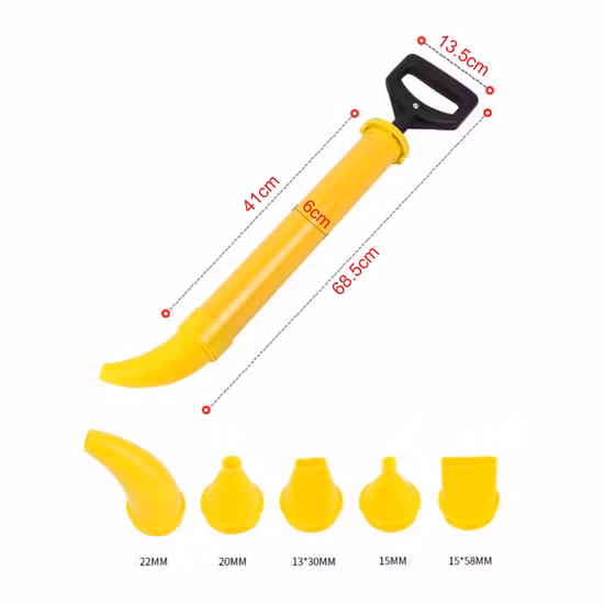 Dispenser Cement Lime Pump Grouting Mortar Spra Manual Caulking Gun